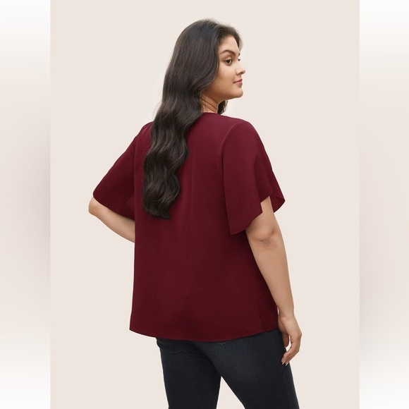 BloomChic Plus Size XL Blouse us 14-16 - Picture 2 of 9